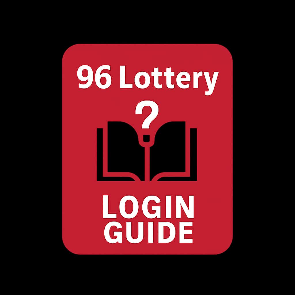 Icon representing 96 Lottery Login Guide for user assistance.