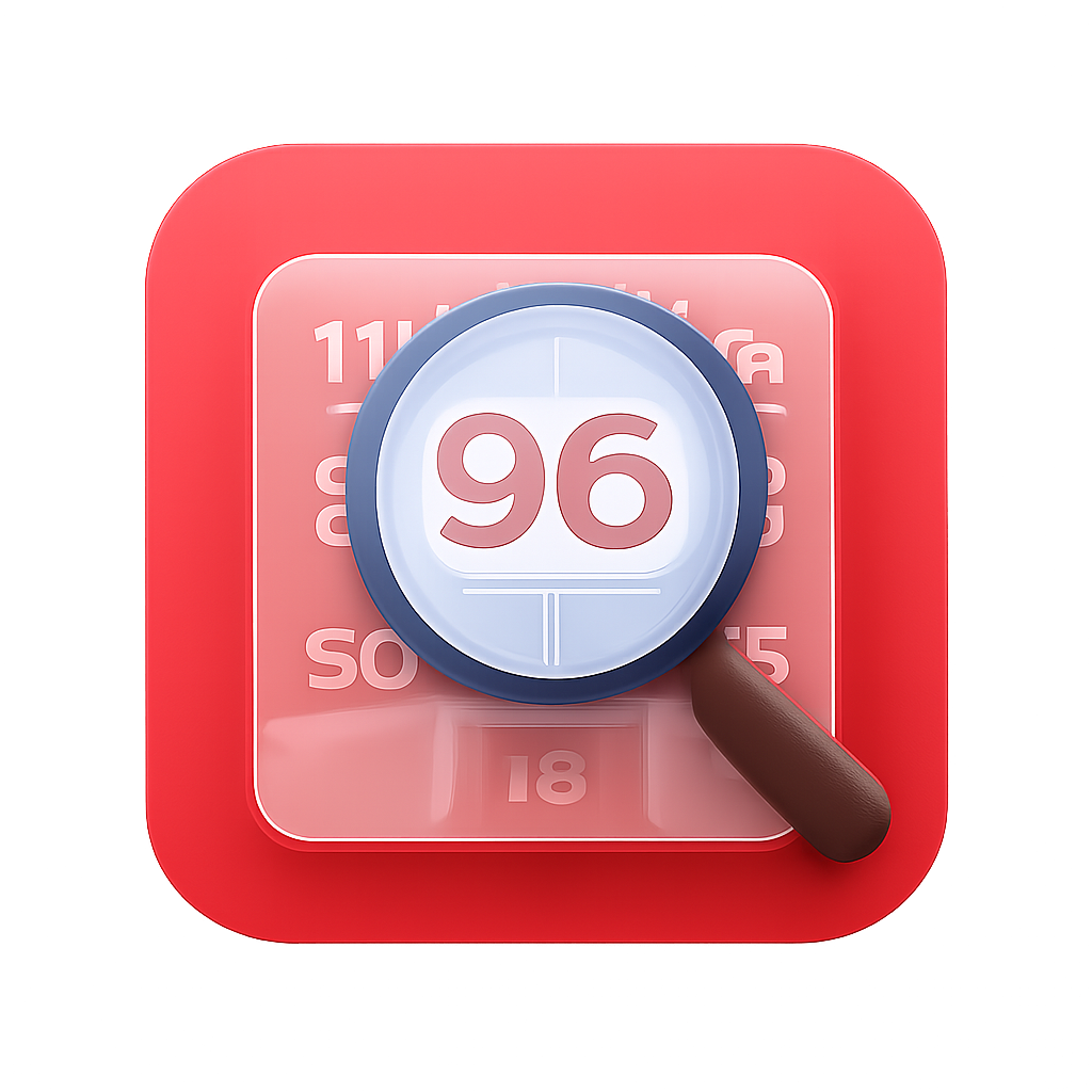 Icon representing common issues on the 96 Lottery.