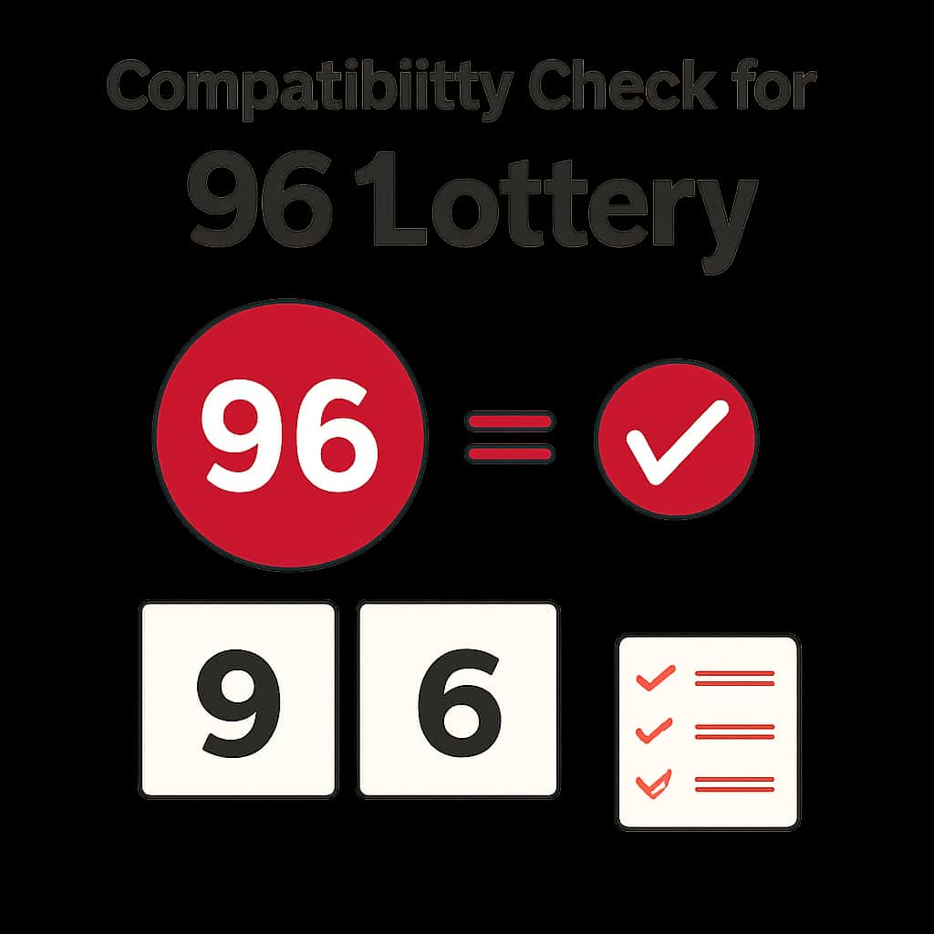 Diagram explaining Compatibility Check for 96 Lottery