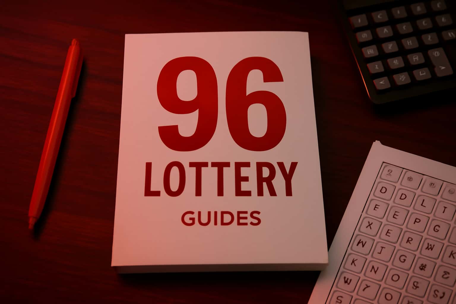 An informative visual representation of the 96 Lottery Guides.