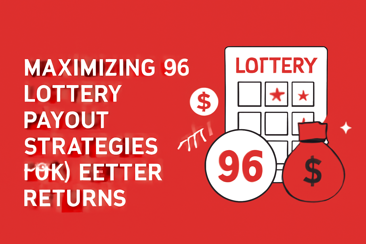 An informative representation of the 96 Lottery User Experience Guide.