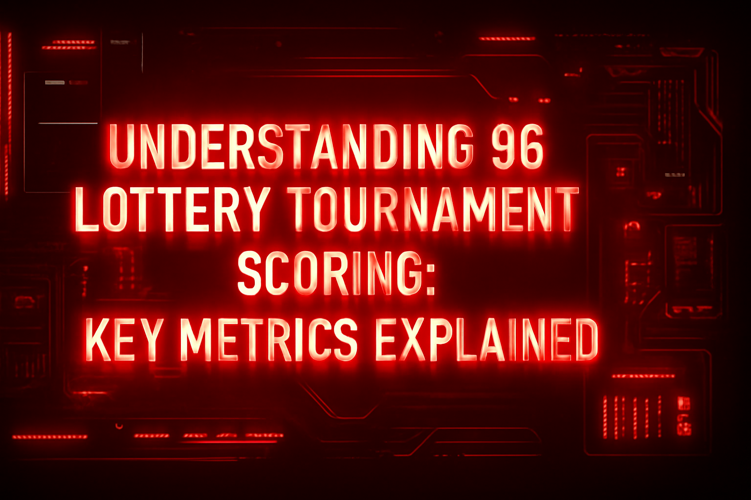 An informative representation of the 96 Lottery User Experience Guide.